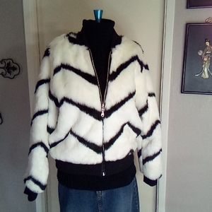 L Faux Jacket Excellent quality,  Thick, generous, well made